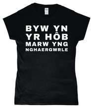 Load image into Gallery viewer, BYW YN YR HôB - Crys-T "fitted"