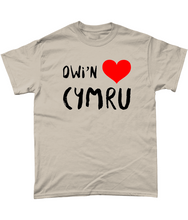 Load image into Gallery viewer, Dwi'n Caru Cymru - Crys-T