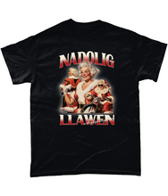 Load image into Gallery viewer, Nadolig Llawen a Blwyddyn Newydd Dda - Crys-T