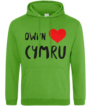 Load image into Gallery viewer, Dwi'n Caru Cymru - Hwdi