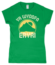 Load image into Gallery viewer, Yr Wyddfa - Eryri - Crys-T "Fitted"