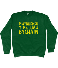 Load image into Gallery viewer, Mwynhewch y pethau bychain - Crys Chwys