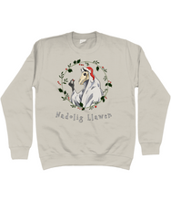 Load image into Gallery viewer, Mari Lwyd Nadolig Llawen - Crys Chwys