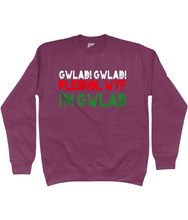 Load image into Gallery viewer, Gwlad! Gwlad! 2024 - Crys chwys