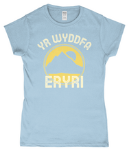 Load image into Gallery viewer, Yr Wyddfa - Eryri - Crys-T "Fitted"