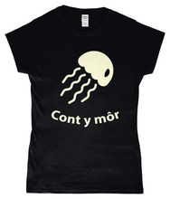 Load image into Gallery viewer, Cont y môr - Retro - Crys-T "Fitted"