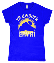 Load image into Gallery viewer, Yr Wyddfa - Eryri - Crys-T "Fitted"