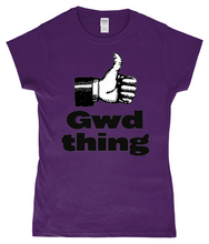Load image into Gallery viewer, Gwd thing - Crys- T "fitted" i ferched