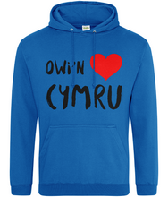 Load image into Gallery viewer, Dwi'n Caru Cymru - Hwdi