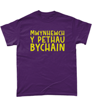 Load image into Gallery viewer, Mwynhewch y pethau bychain - Crys-T