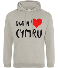 Load image into Gallery viewer, Dwi'n Caru Cymru - Hwdi