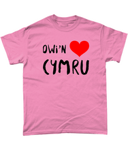 Load image into Gallery viewer, Dwi'n Caru Cymru - Crys-T
