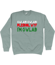 Load image into Gallery viewer, Gwlad! Gwlad! 2024 - Crys chwys