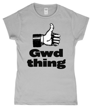 Load image into Gallery viewer, Gwd thing - Crys- T "fitted" i ferched