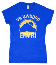 Load image into Gallery viewer, Yr Wyddfa - Eryri - Crys-T "Fitted"