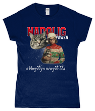 Load image into Gallery viewer, Nadolig Pawen - Cath - Crys-T "fitted"