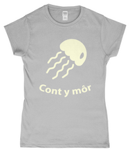 Load image into Gallery viewer, Cont y môr - Retro - Crys-T "Fitted"