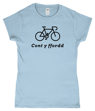 Load image into Gallery viewer, Cont y ffordd retro - Crys-T "fitted"