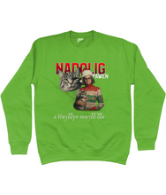 Load image into Gallery viewer, Nadolig Pawen - Cath - Crys chwys