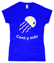 Load image into Gallery viewer, Cont y môr - Retro - Crys-T "Fitted"