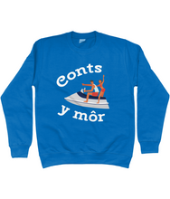 Load image into Gallery viewer, Gwir conts y môr - Crys chwys