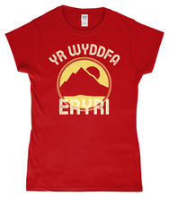 Load image into Gallery viewer, Yr Wyddfa - Eryri - Crys-T "Fitted"