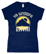 Load image into Gallery viewer, Yr Wyddfa - Eryri - Crys-T "Fitted"