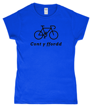 Load image into Gallery viewer, Cont y ffordd retro - Crys-T "fitted"