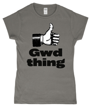 Load image into Gallery viewer, Gwd thing - Crys- T "fitted" i ferched
