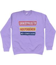 Load image into Gallery viewer, Annibyniaeth Independencia - Crys chwys