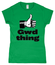 Load image into Gallery viewer, Gwd thing - Crys- T "fitted" i ferched