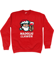 Load image into Gallery viewer, NADOLIG LLAWEN Siôn Corn - Crys Chwys