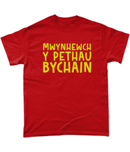 Load image into Gallery viewer, Mwynhewch y pethau bychain - Crys-T