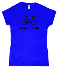 Load image into Gallery viewer, Cont y ffordd retro - Crys-T "fitted"