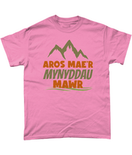 Load image into Gallery viewer, Aros mae'r mynyddau mawr - Crys-T