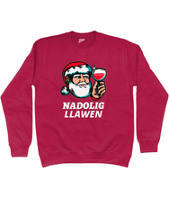 Load image into Gallery viewer, NADOLIG LLAWEN Siôn Corn - Crys Chwys