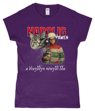 Load image into Gallery viewer, Nadolig Pawen - Cath - Crys-T "fitted"
