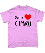 Load image into Gallery viewer, Dwi'n Caru Cymru - Crys-T