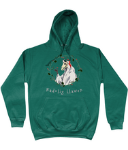 Load image into Gallery viewer, Mari Lwyd Nadolig Llawen - Hwdi