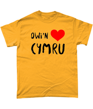 Load image into Gallery viewer, Dwi'n Caru Cymru - Crys-T