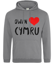 Load image into Gallery viewer, Dwi'n Caru Cymru - Hwdi