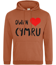 Load image into Gallery viewer, Dwi'n Caru Cymru - Hwdi