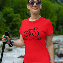 Load image into Gallery viewer, Cont y ffordd retro - Crys-T "fitted"