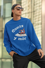 Load image into Gallery viewer, Gwir conts y môr - Crys chwys