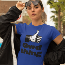 Load image into Gallery viewer, Gwd thing - Crys- T "fitted" i ferched