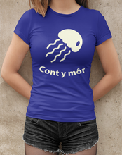 Load image into Gallery viewer, Cont y môr - Retro - Crys-T "Fitted"