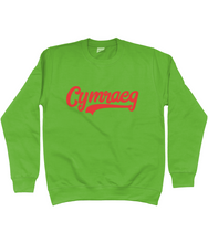 Load image into Gallery viewer, Cymraeg - Coch - Crys chwys