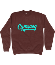 Load image into Gallery viewer, Cymraeg - Glas - Crys chwys