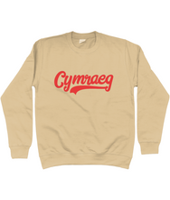 Load image into Gallery viewer, Cymraeg - Coch - Crys chwys