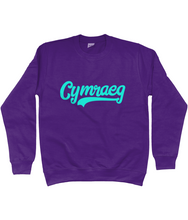 Load image into Gallery viewer, Cymraeg - Glas - Crys chwys